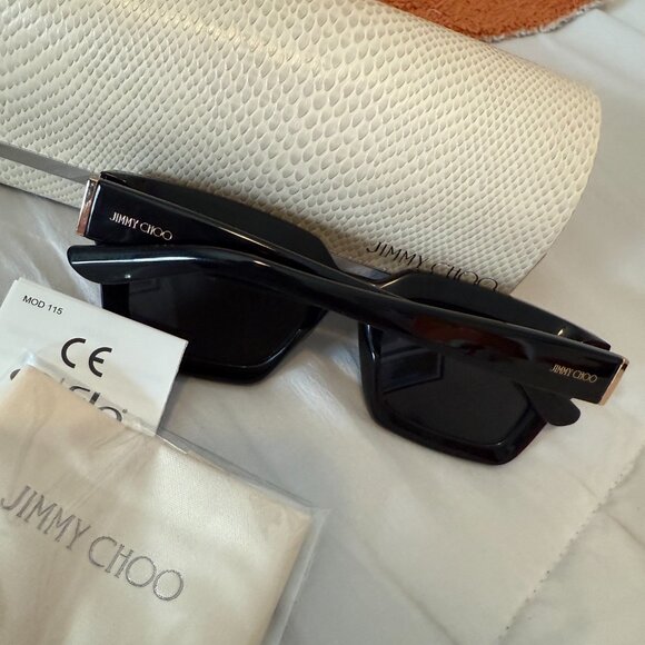 Jimmy Choo Women\'s 51mm Sunglasses - Black main image 4